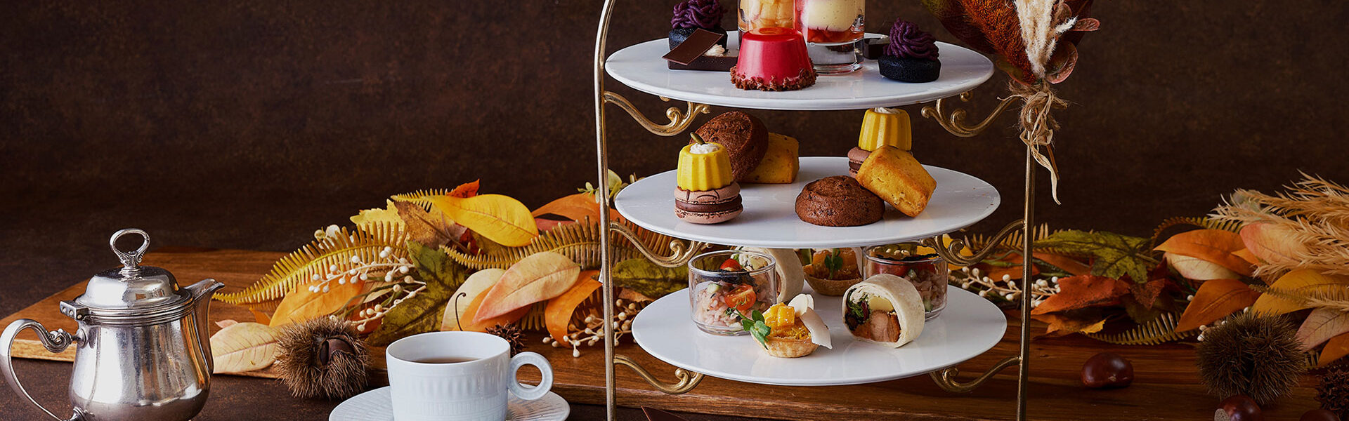 インターコンチネンタルで モンブランづくし