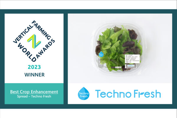 カットレタスの期限を延長し世界的評価を獲得