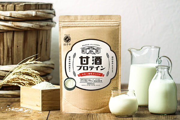 発酵パワーで健康に 「甘酒プロテイン」