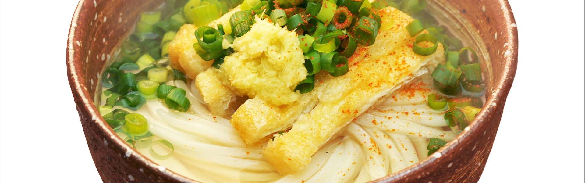 さぬきうどんの亀城庵・冬の風邪予防にのどを守る生姜うどん