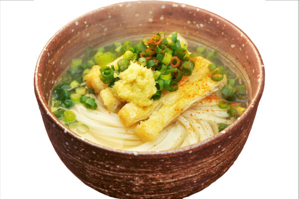 冬の風邪予防にのどを守る生姜うどん