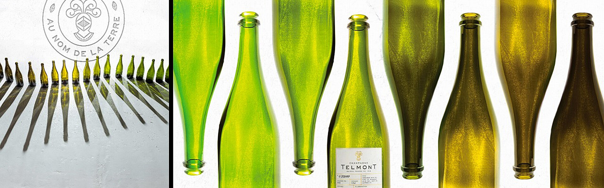 シャンパーニュブランド「テルモン」がシャンパーニュボトルにサスティナブルな試み