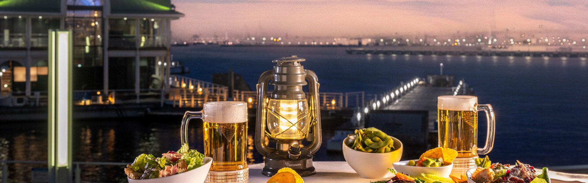 ヨコハマ グランド インターコンチネンタルホテルの横浜の海が見えるビアガーデン「はまビア！」7月1日オープン！