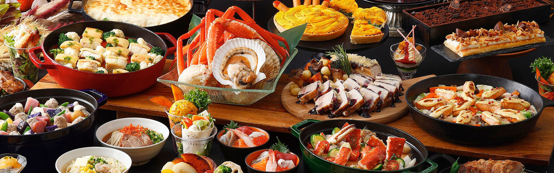 ホテル インターコンチネンタル 東京ベイのシェフズ ライブ キッチンにて、9月11日から11月12日まで北海道庁後援で北海道グルメが堪能できるランチ&ディナーブッフェを開催!