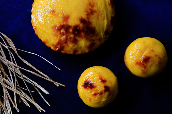 満月をイメージした「お月見タルト」