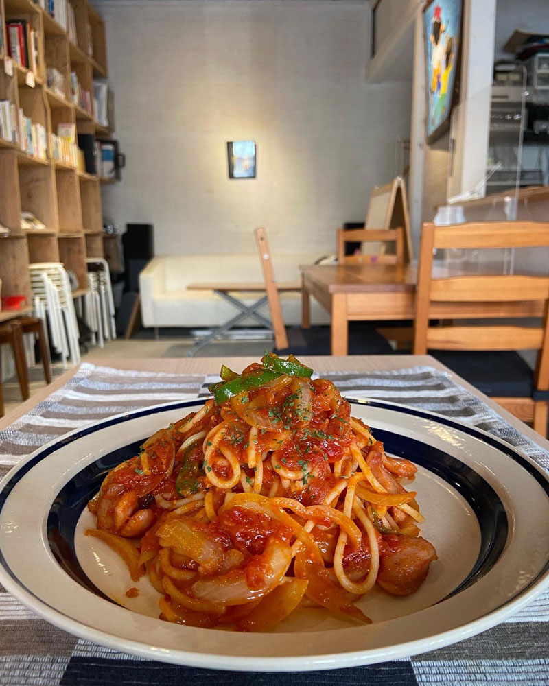 現在も店で提供しているほぼ’sのナポリタン。