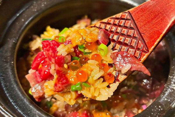 北海道の海の幸と厳選和牛のコース