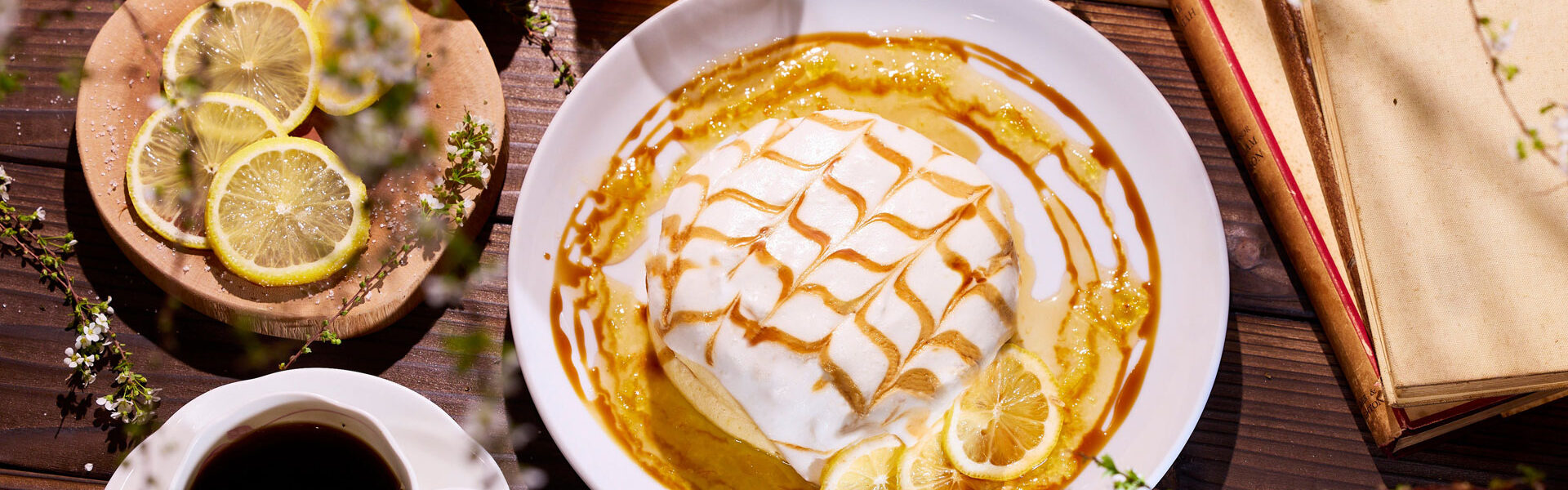 「高倉町珈琲」40店舗では、春の特別メニューとして3月6日より春を彩る菜の花やレモンを使用した季節限定メニューが登場！