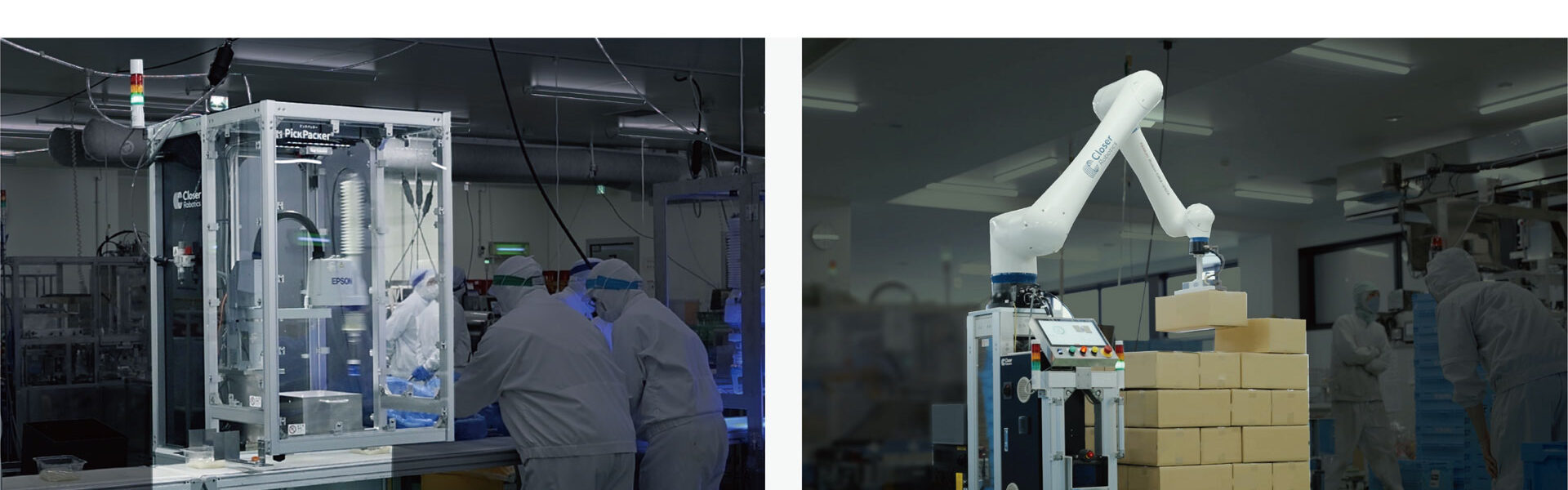 AIロボット開発株式会社CloserがFOOMA JAPAN 2025で食品製造現場の省人化や自動化に貢献するロボティクスソリューションを実演！