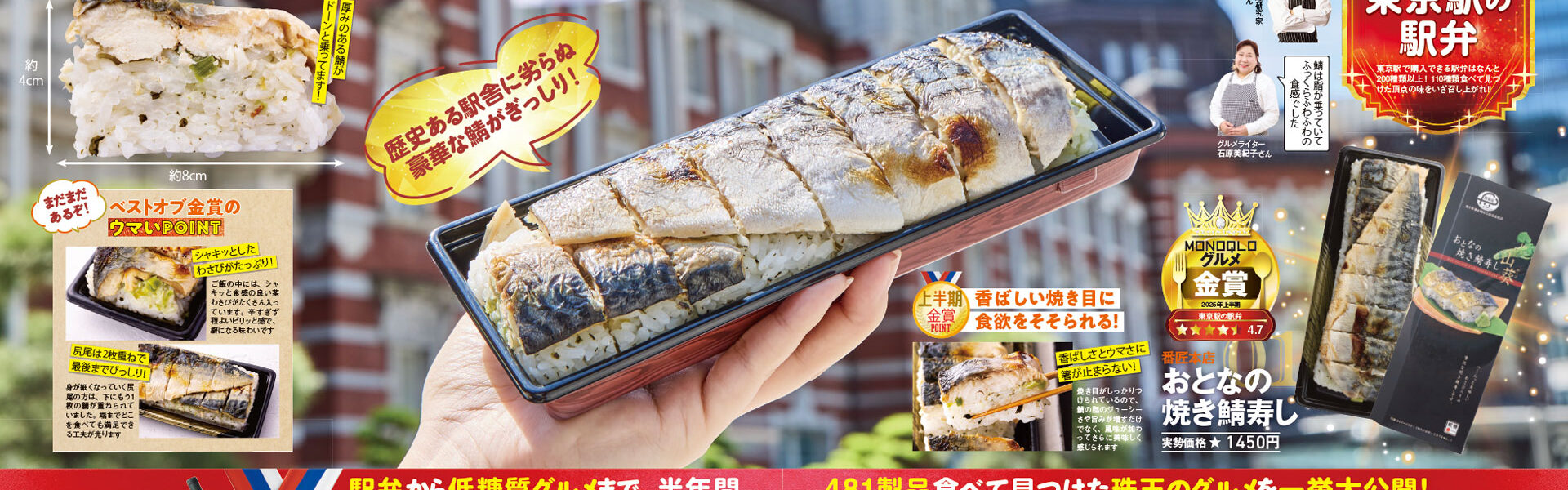 テストするモノ批評誌「MONOQLO」2025年8月号では「2025上半期グルメ大賞」を発表