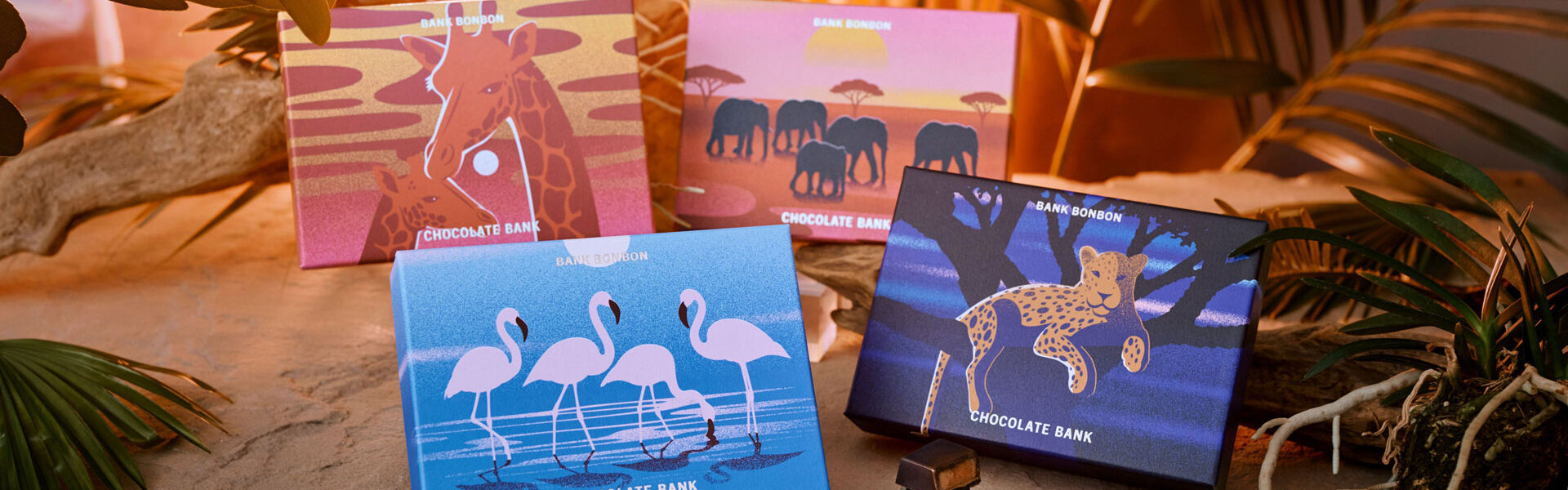 鎌倉の銀行跡地に構えるチョコレート専門店「CHOCOLATE BANK」が、2026年の新作コレクション「SAFARI」を1月16日より鎌倉と名古屋で限定発売！